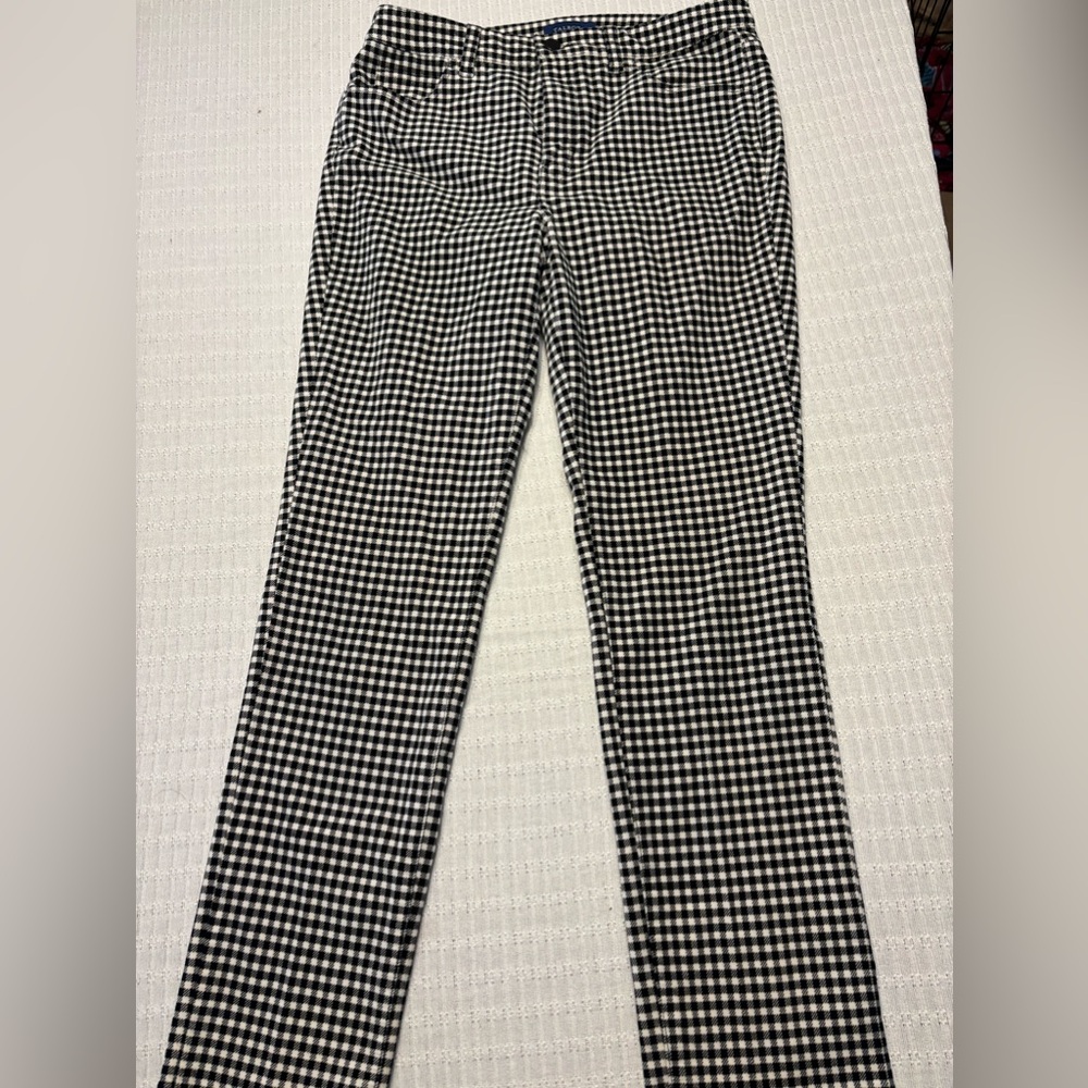 Talbots high waisted straight leg pants size 8